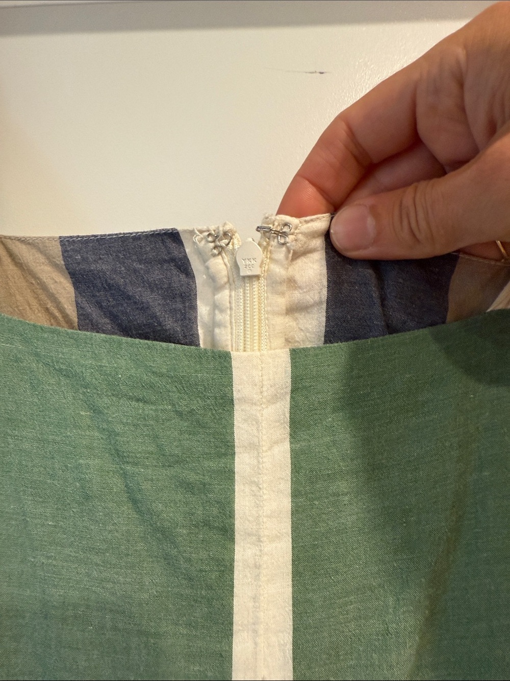 Mirth Green Striped Maxi Dress - Picture 4 of 8